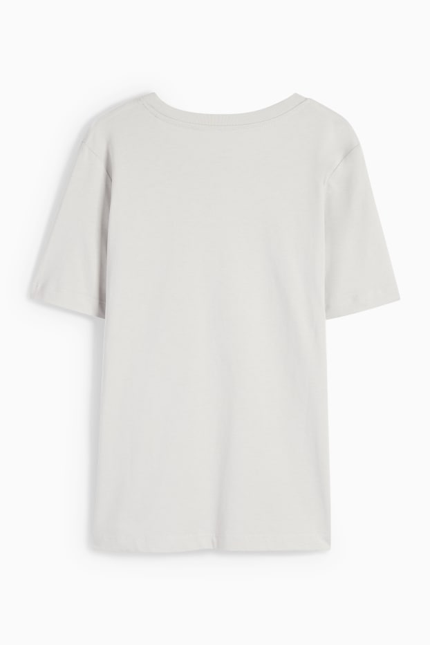 Dona - Samarreta de màniga curta - regular fit - gris clar