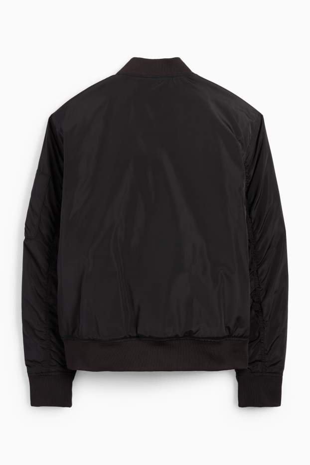 Herren - Bomberjacke - schwarz