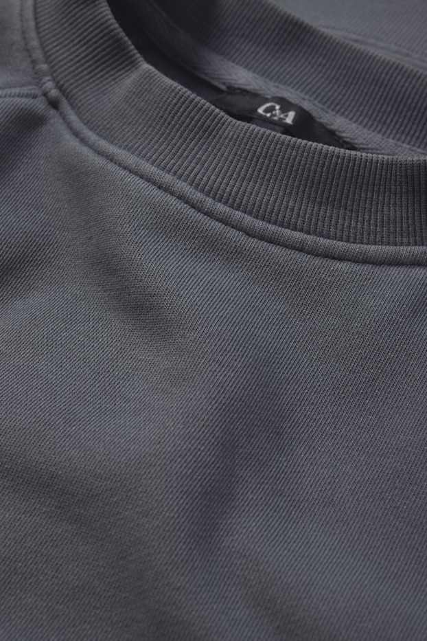 Femmes - Sweat basique - gris foncé