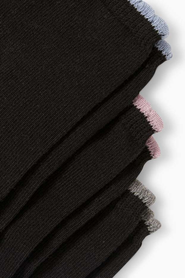 Women - Multipack of 3 - socks - black