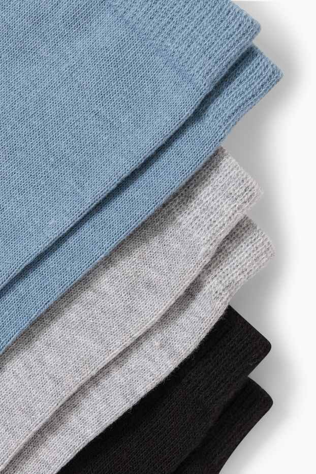 Dona - Paquet de 3 - mitjons - LYCRA® - blau