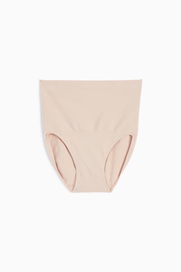 Dames - Vormgevende slip - naadloos - licht beige
