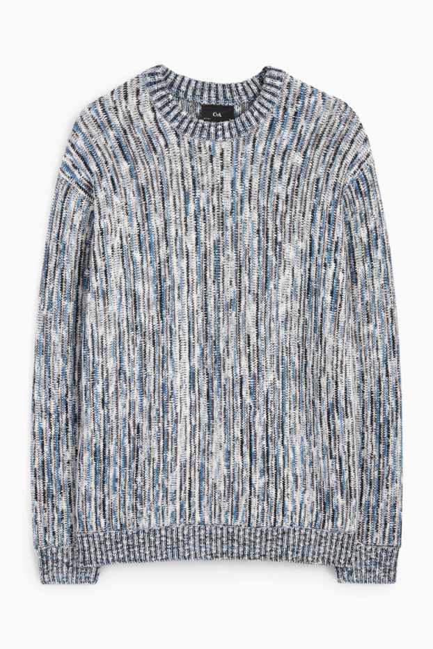 Herren - Pullover - blau