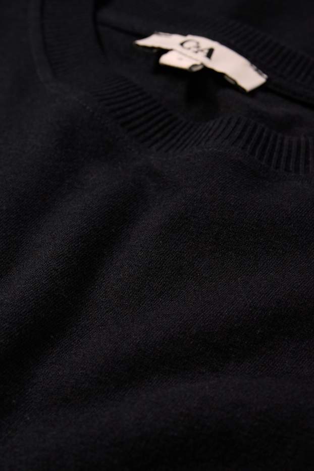 Femmes - T-shirt - noir
