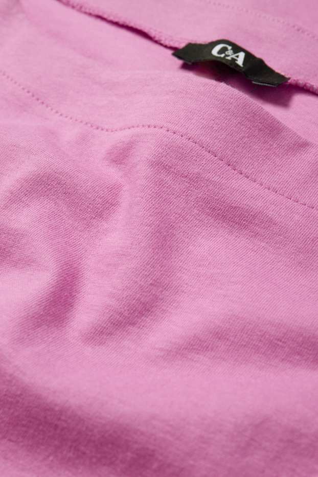 Damen - Basic-Langarmshirt - rosa