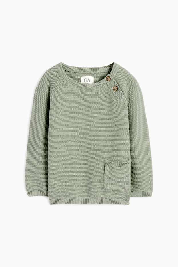 Baby Jungen - Baby-Outfit - 2 teilig - grün