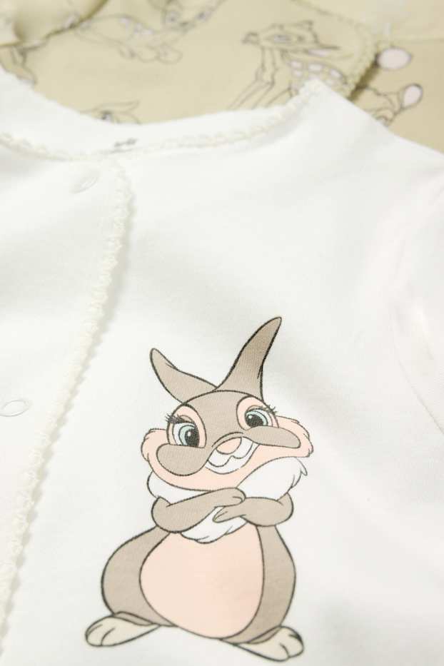 Baby Girls - Multipack of 2 - Bambi - baby sleepsuit - light green