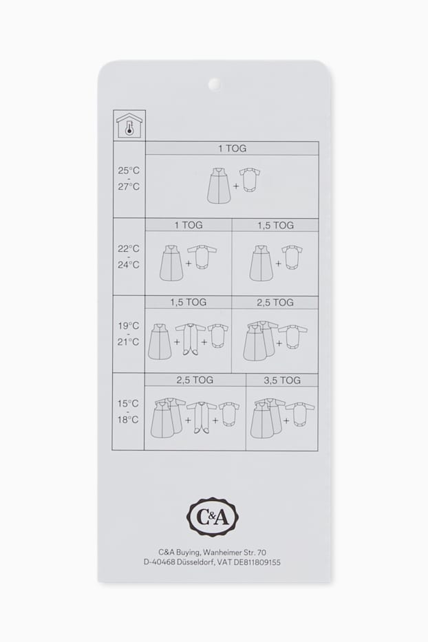 Unisex - Balon cu aer cald - sac de dormit bebeluși - 0-4 luni - alb-crem