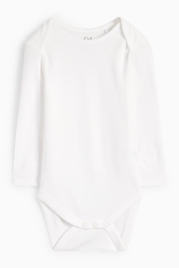 Unisex - Motiv medvídka - souprava dětského overalu - 2dílná - bílá