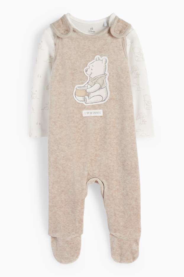 Unisex - Winnie the Pooh - conjunt de pijama 2 peces - beix