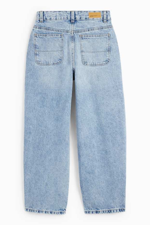 Kinder Mädchen - Balloon Jeans - jeansblau