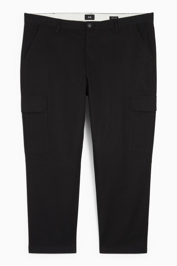 Herren - Cargohose - schwarz