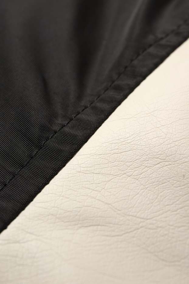 Kinder Jungen - Collegejacke mit Kapuze - schwarz