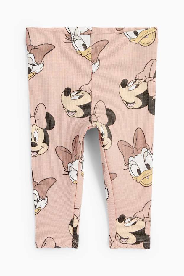 Baby Mädchen - Disney - Baby-Outfit - 2 teilig - strukturiert - rosa