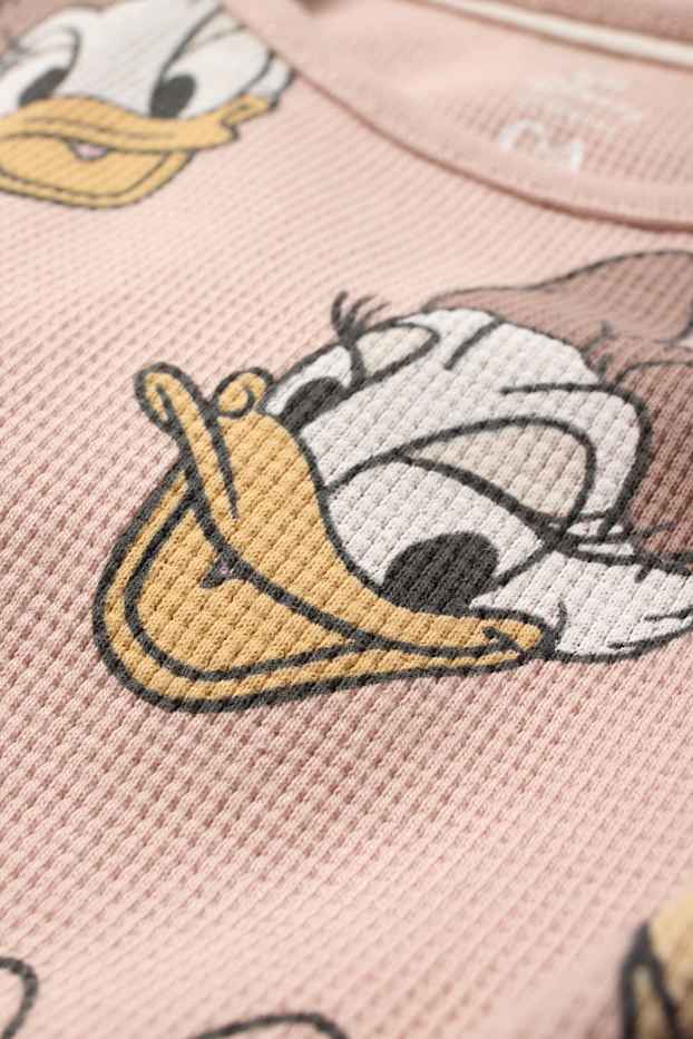 Baby Mädchen - Disney - Baby-Outfit - 2 teilig - strukturiert - rosa