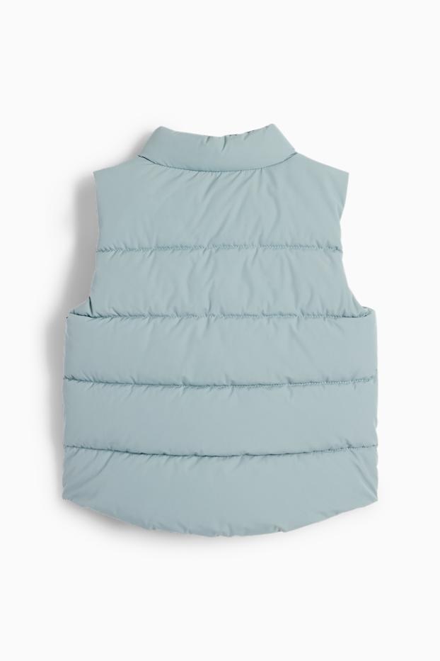 Bébés garçons - Doudoune sans manches pour bébé - déperlante - bleu clair
