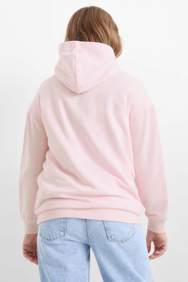 Enfants filles - Squishmallows - sweat à capuche - rose