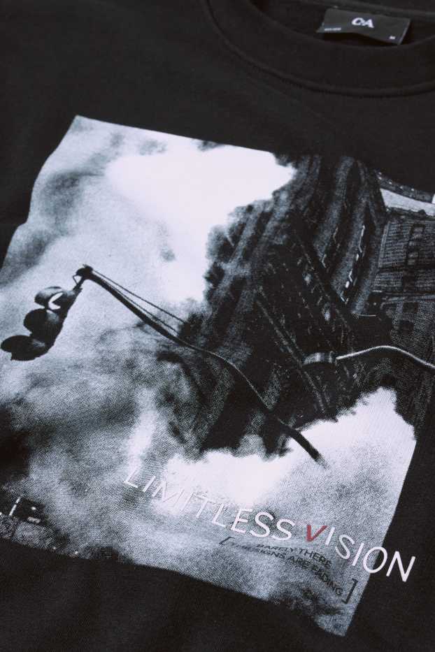 Hommes - Sweat - noir