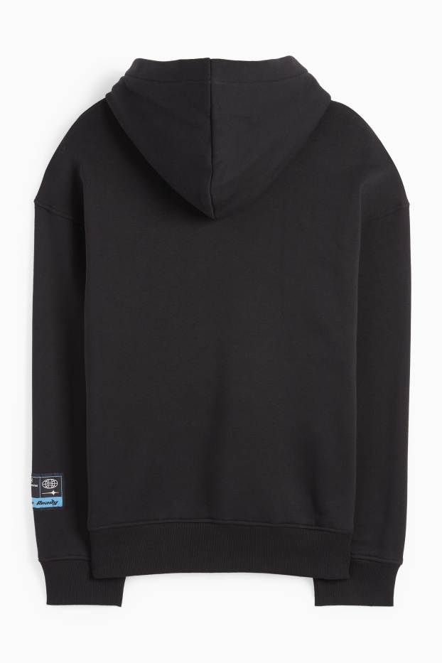 Kinderen: jongens - Headset - hoodie - zwart