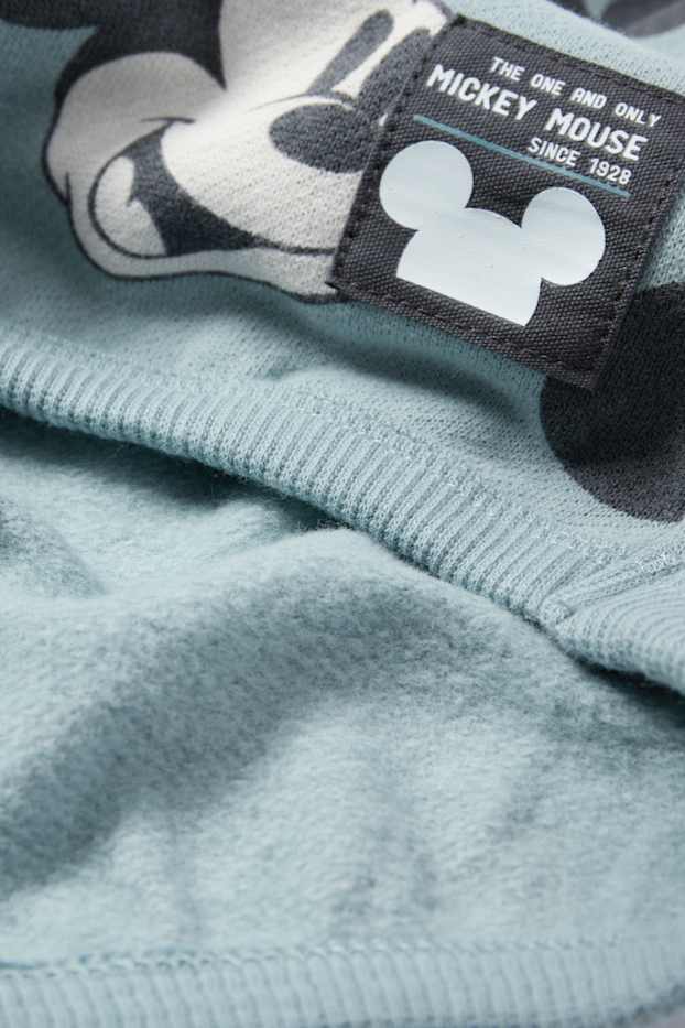 Bebés niños - Mickey Mouse - conjunto para bebé - 2 piezas - azul jaspeado