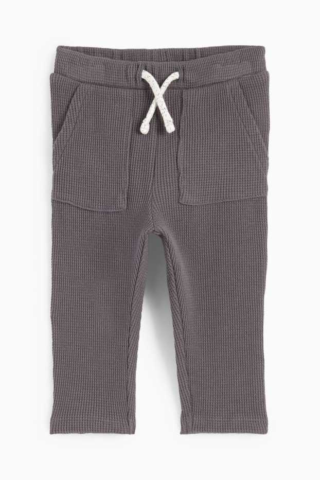 Baby: jongens - Koala en luiaard - baby-outfit - 3-delig - crème wit