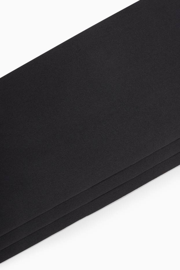 Damen - Multipack 3er - Feinsöckchen - LYCRA® - 20 DEN - schwarz