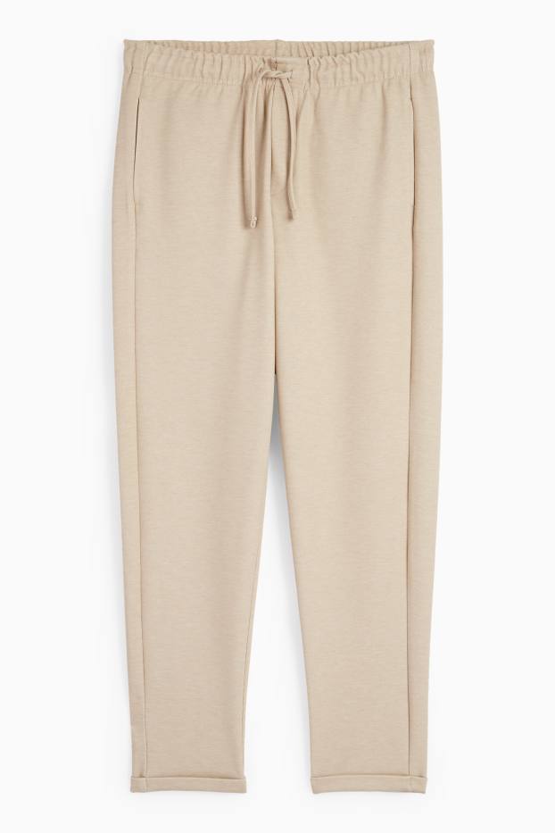 Herren - Jogginghose - strukturiert - beige