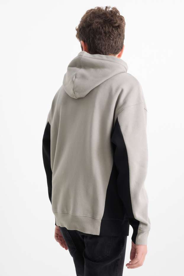 Kinderen: jongens - NERF - hoodie - grijs