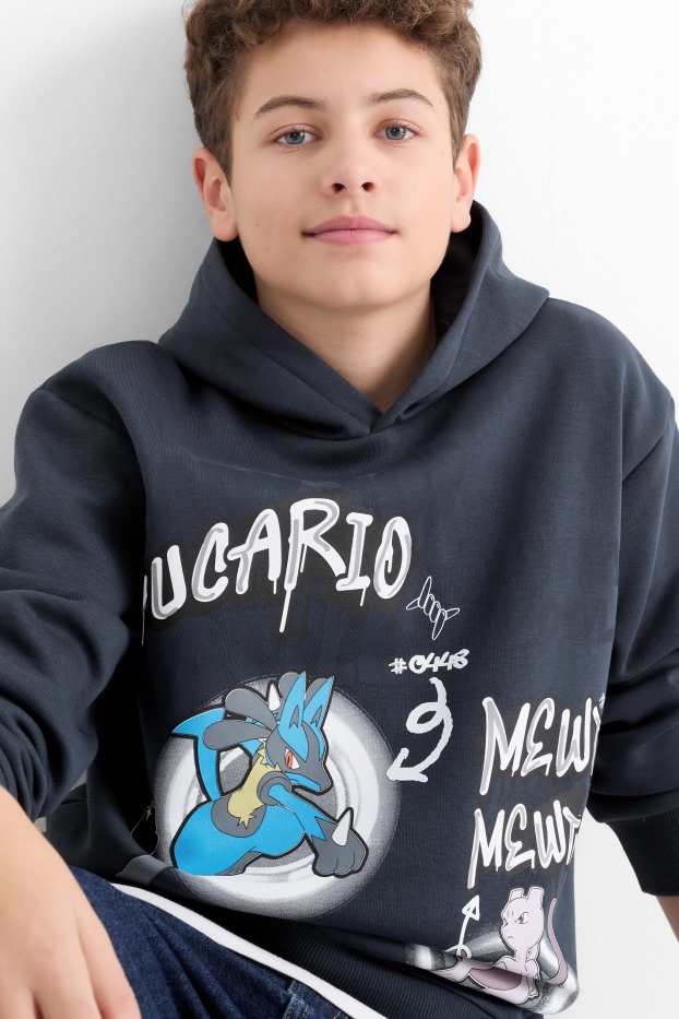 Kinderen: jongens - Pokémon - hoodie - donkerblauw