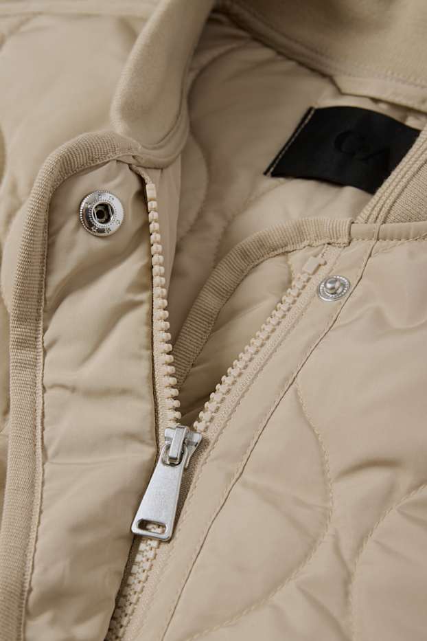 Femmes - Doudoune - déperlante - beige