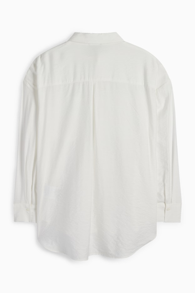 Donna - Blusa - bianco crema