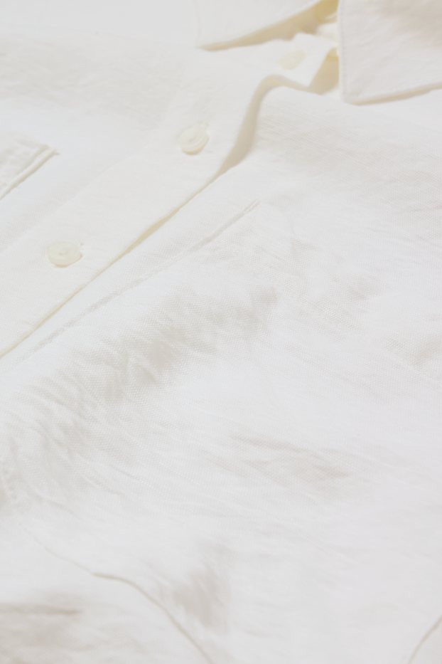 Donna - Blusa - bianco crema
