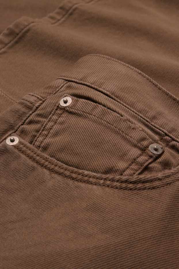 Uomo - Jeans a gamba larga - marrone