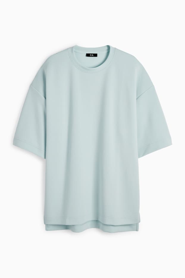 Damen - Basic-Sweatshirt - türkis
