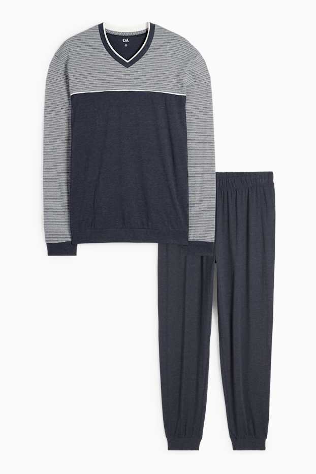Men - Pyjamas - gray-melange
