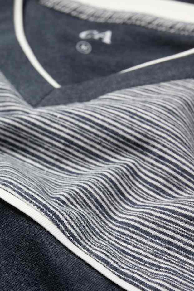 Men - Pyjamas - gray-melange