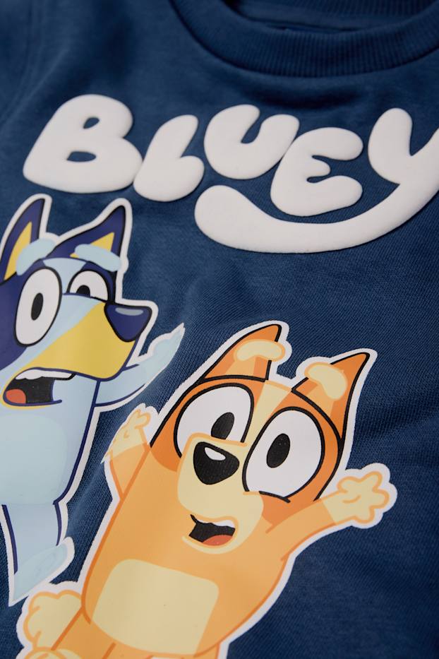 Enfants garçons - Bluey - Sweat - bleu foncé