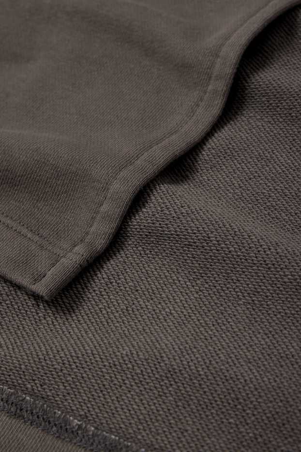 Women - Sweatshirt dress - dark brown