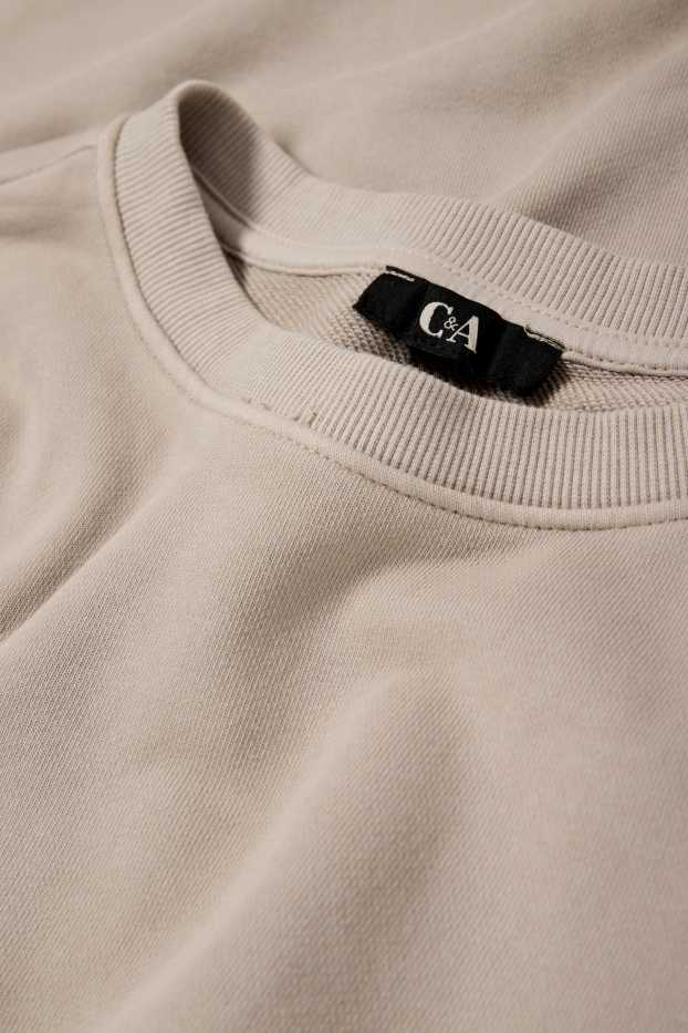 Femei - Rochie din molton - bej