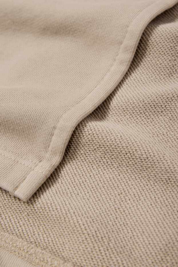 Femei - Rochie din molton - bej