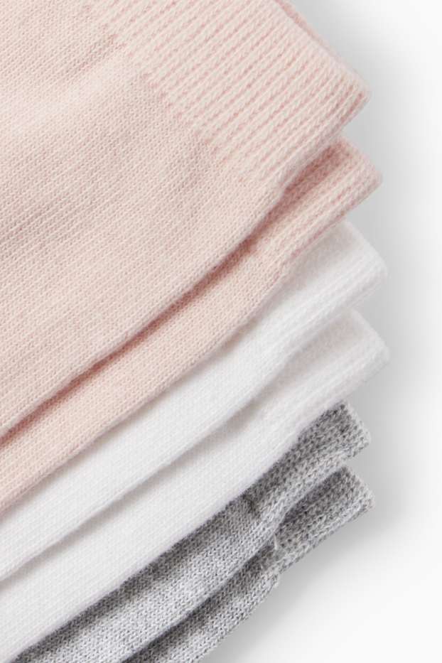 Donna - Confezione da 3 - calzini - LYCRA® - grigio chiaro