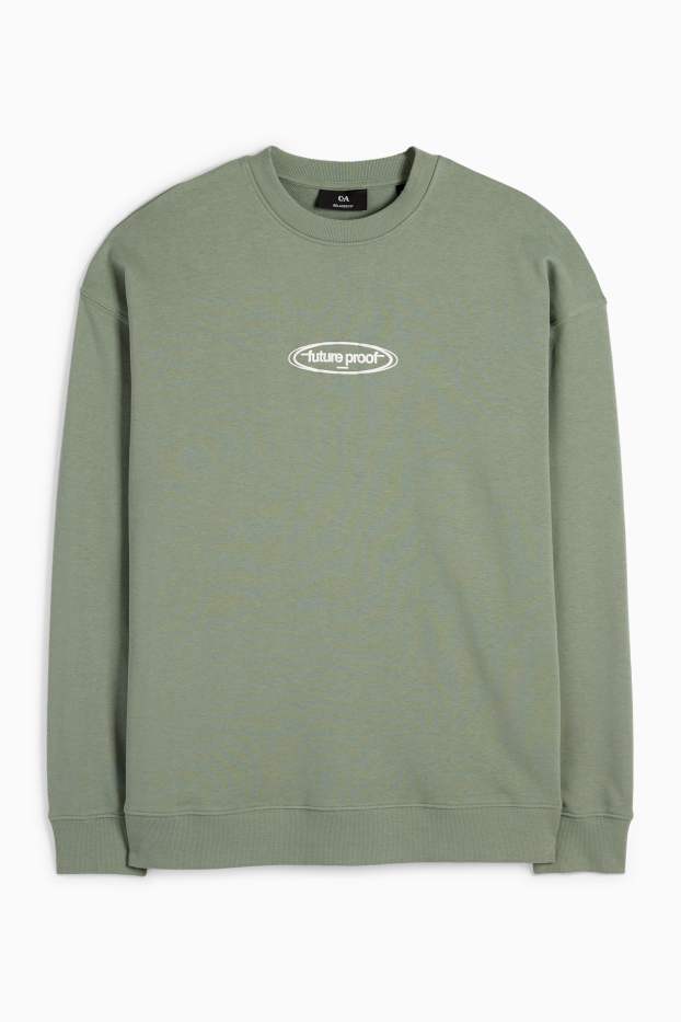 Hommes - Sweat - vert