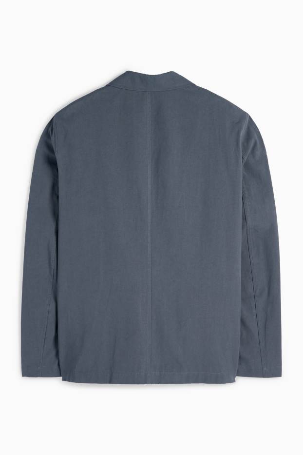 Hommes - Veste de costume - oversize - bleu foncé