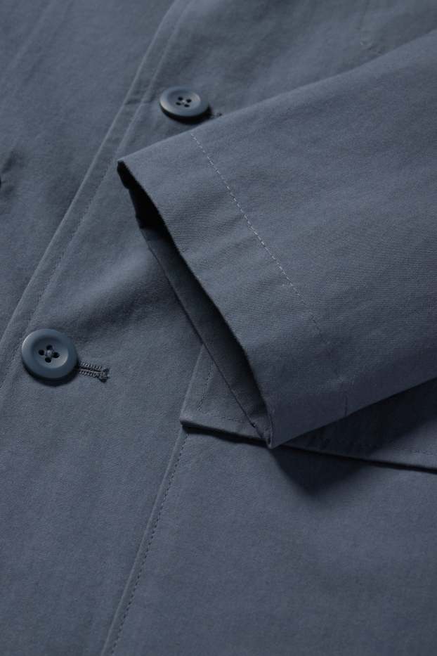 Hommes - Veste de costume - oversize - bleu foncé