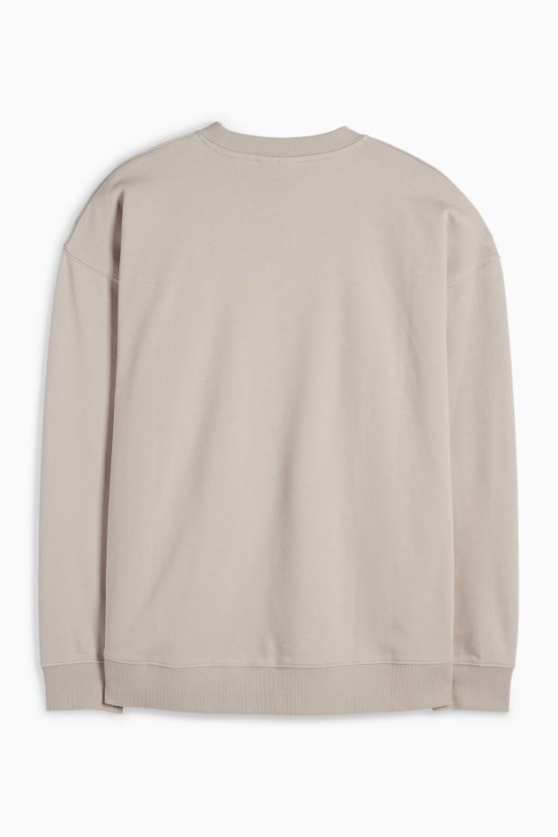 Heren - Sweatshirt - beige