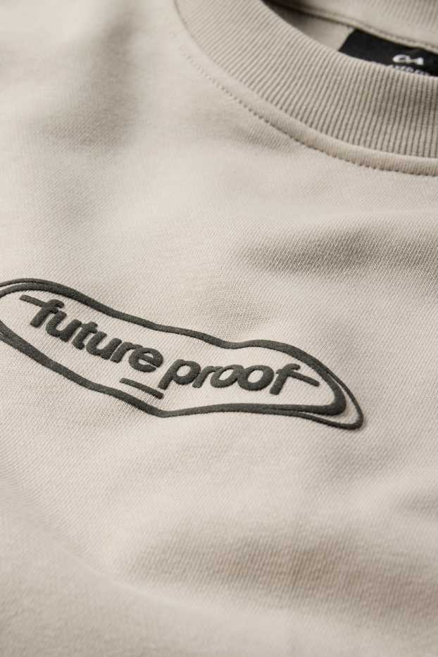 Heren - Sweatshirt - beige