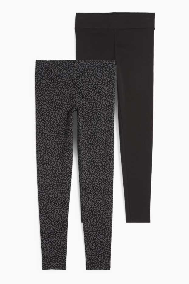 Dona - Paquet de 2 bàsics - leggings - negre