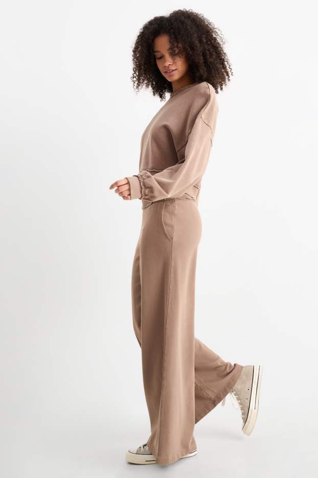 Femmes - Pantalon de jogging - marron