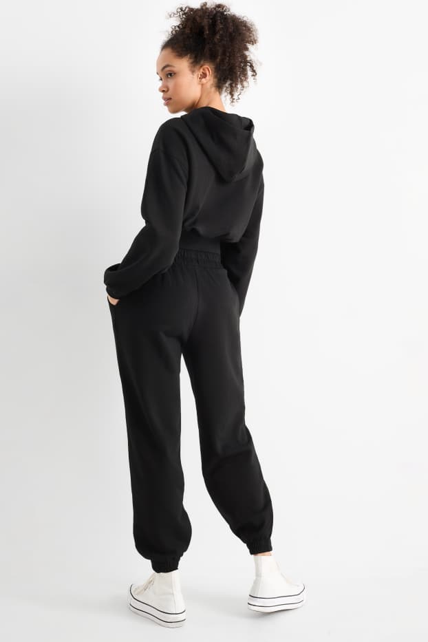 Damen - Jogginghose - schwarz