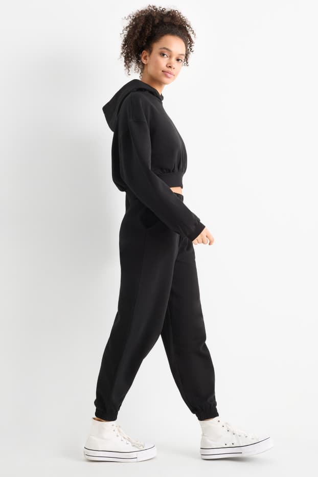 Damen - Jogginghose - schwarz